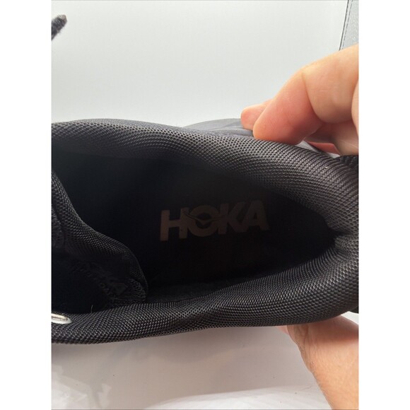 Hoka Skyline-Float X Triple Black Hiking Shoes Vibram Mens 11.5 D 1141610 BBLC main image 7